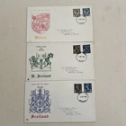 1968 UK Regional FDC Set x6 – Isle of Man, Jersey, Guernsey, Wales, NI, Scotland