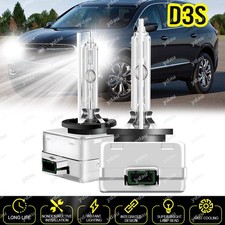 Set2 D3s Hid Xenon Bulb Replace Factory Hid Headlight Pair 6000k White Bright