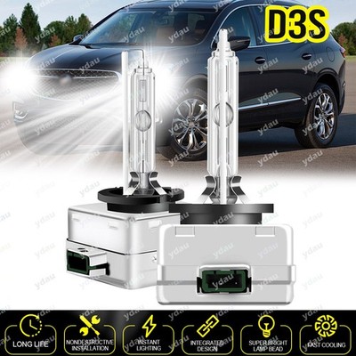 Set(2) D3S HID Xenon Bulb Replace Factory HID Headlight Pair 6000K White BRIGHT