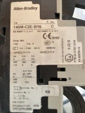 Allen Bradley 140M-C2E-B16 ser C motor protection circuit breaker New open box.