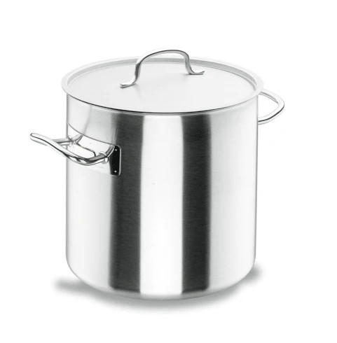 Marmite 50L en inox CHEF CLASSIC avec couvercle de 40cm pour professionnels