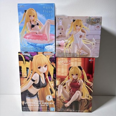 To LOVE-Ru Darkness Golden Darkness 4er Pack ungeöffnete Actionfiguren, Near ...