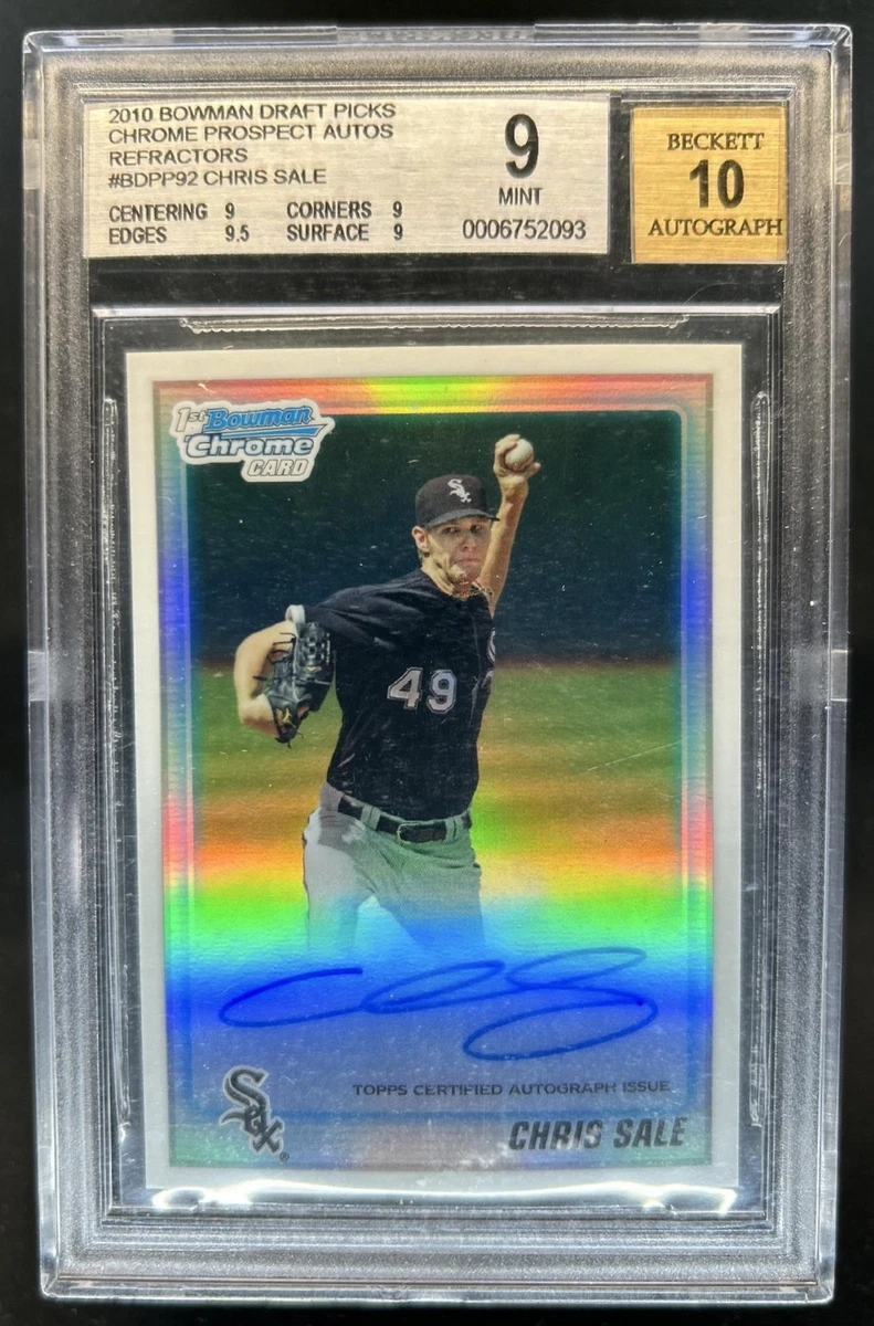 Topps Chris Sale Baseball Serial Numbered Sports Trading Cards