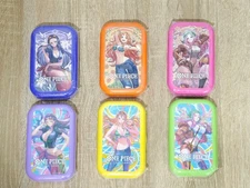 ONE PIECE CARD GAME Mini tin Pack vol.2 TS-02 Japanese Version 6 Tin Set-Sealed