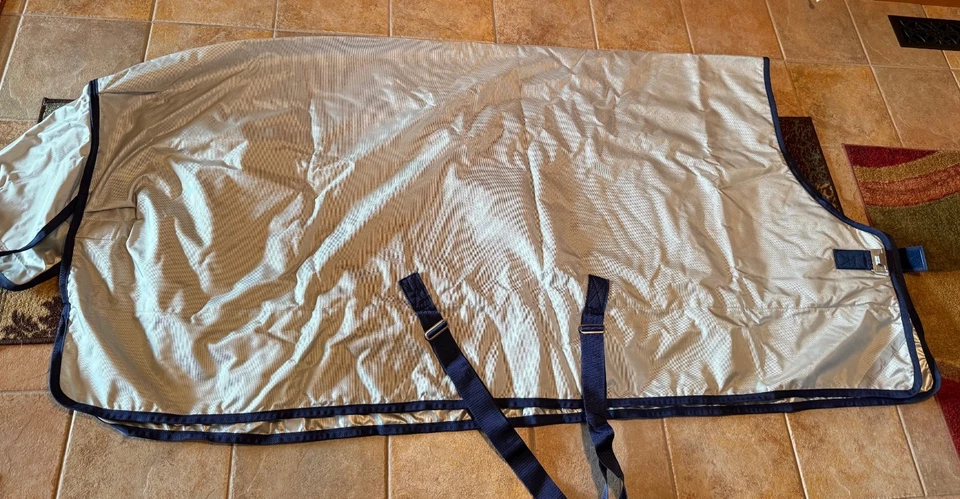 Bucas Power Light gola alta - Prata/Marinha - Tamanho 78 - Excelente estado usado (pouco usado) - Imagem 3 de 4