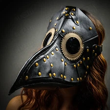 Steampunk Plague Doctor Mask Masquerade Long Nose for Halloween Costume Cosplay