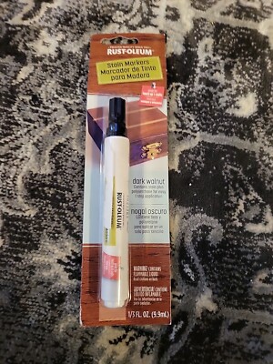 Rust-OLEUM  Stain Marker Touch Up Marker Dark Walnut NEW Wood Finish