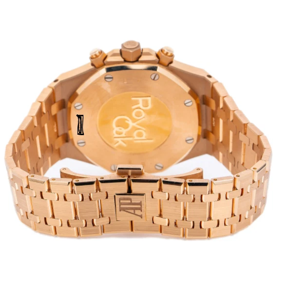 Audemars Piguet Royal Oak Chronograph 41mm Rose Gold Black Dial - 26331OR - Image 4 of 4