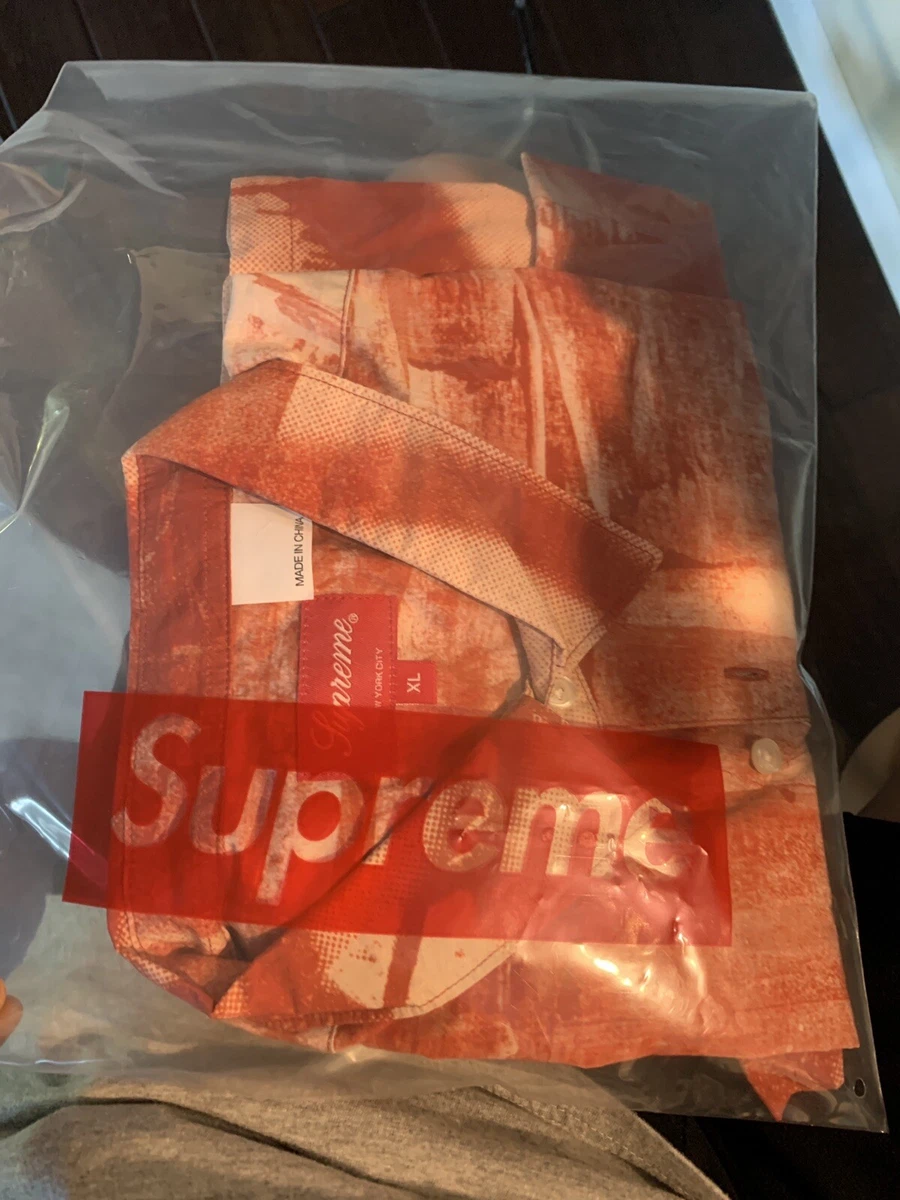 Supreme X Christopher Wool - Supreme Red T-Shirt - Size XL - NEW