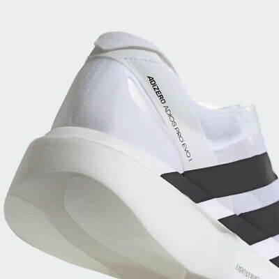 Adidas Adizero Adios Pro Evo 1 White Men Shoes Size 8-12 new