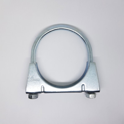 Universal U Bolzen Auspuffklemmen, Schwerlastklemme mit Muttern alle Größen 28 - 102mm