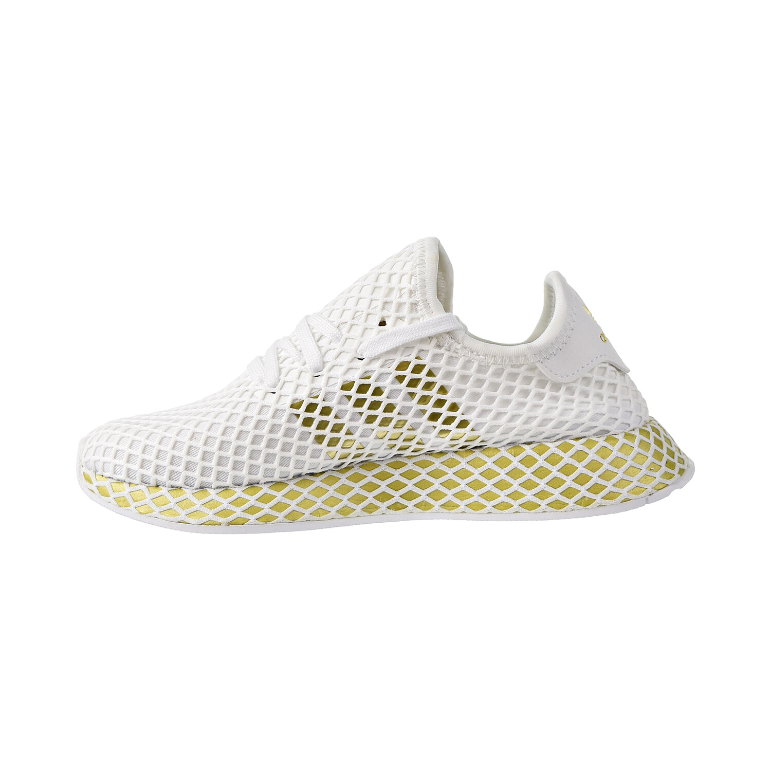 adidas deerupt gold white