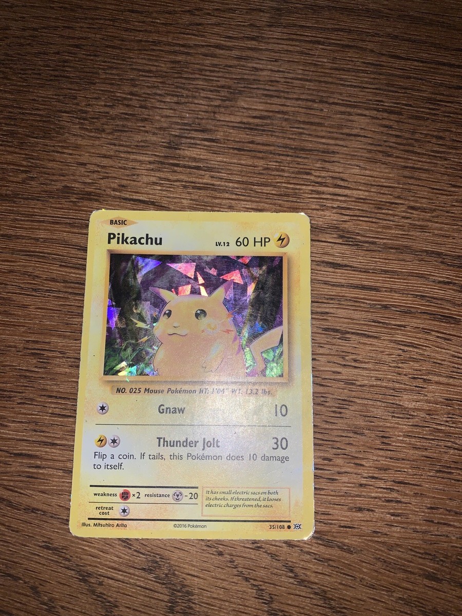 rare old pikachu card Amazon.com: Pokemon - Pikachu (58/102)