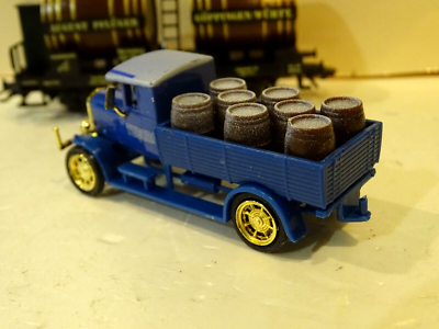MARKLIN HO WAGON TONNEAU MUSEE 1991, BI-FOUDRE TRANSPORT DE VIN, GOPPINGEN WURTT | Laur'Art&Collection