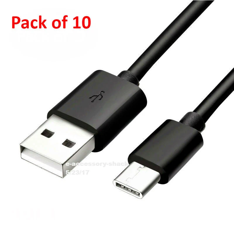 10x Type C to USB-A Fast Charge Cable Cord Charging Quick Charger Bulk Wholesale - Image 2 of 4