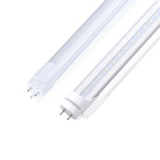 Milky 22W 4ft Linear T8 6500K Single-End Powered Ballast Bypass LED, 25-Pack