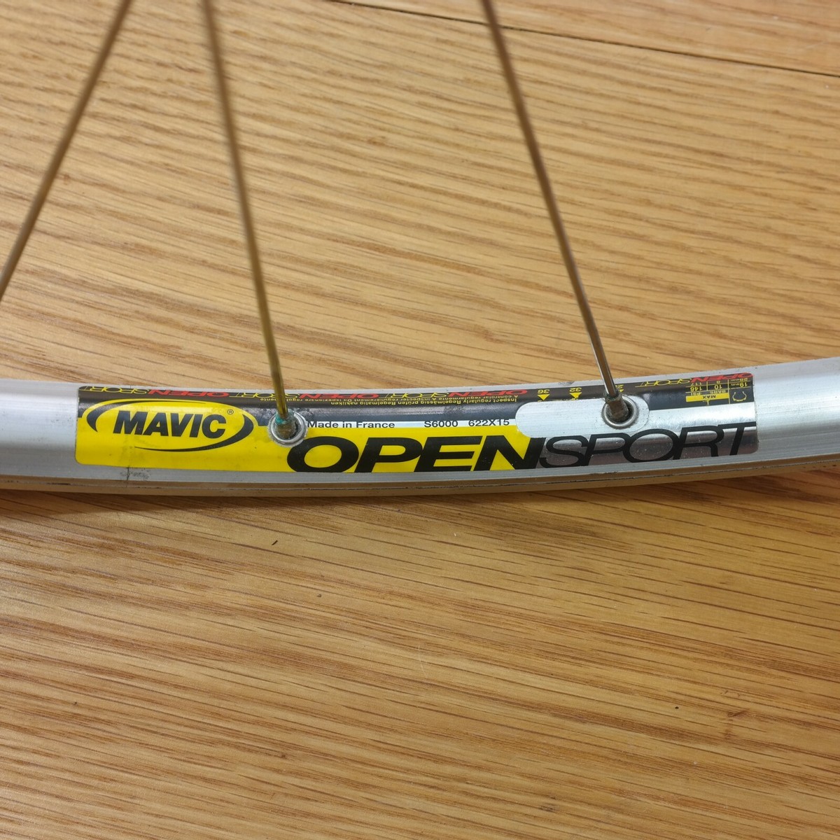 Mavic Open Sport S6000 700c rim 28 hole Mavic Hub Shimano