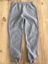 Champion Heritage Jogger Sweat Pant Gray Youth Unisex Large NEW