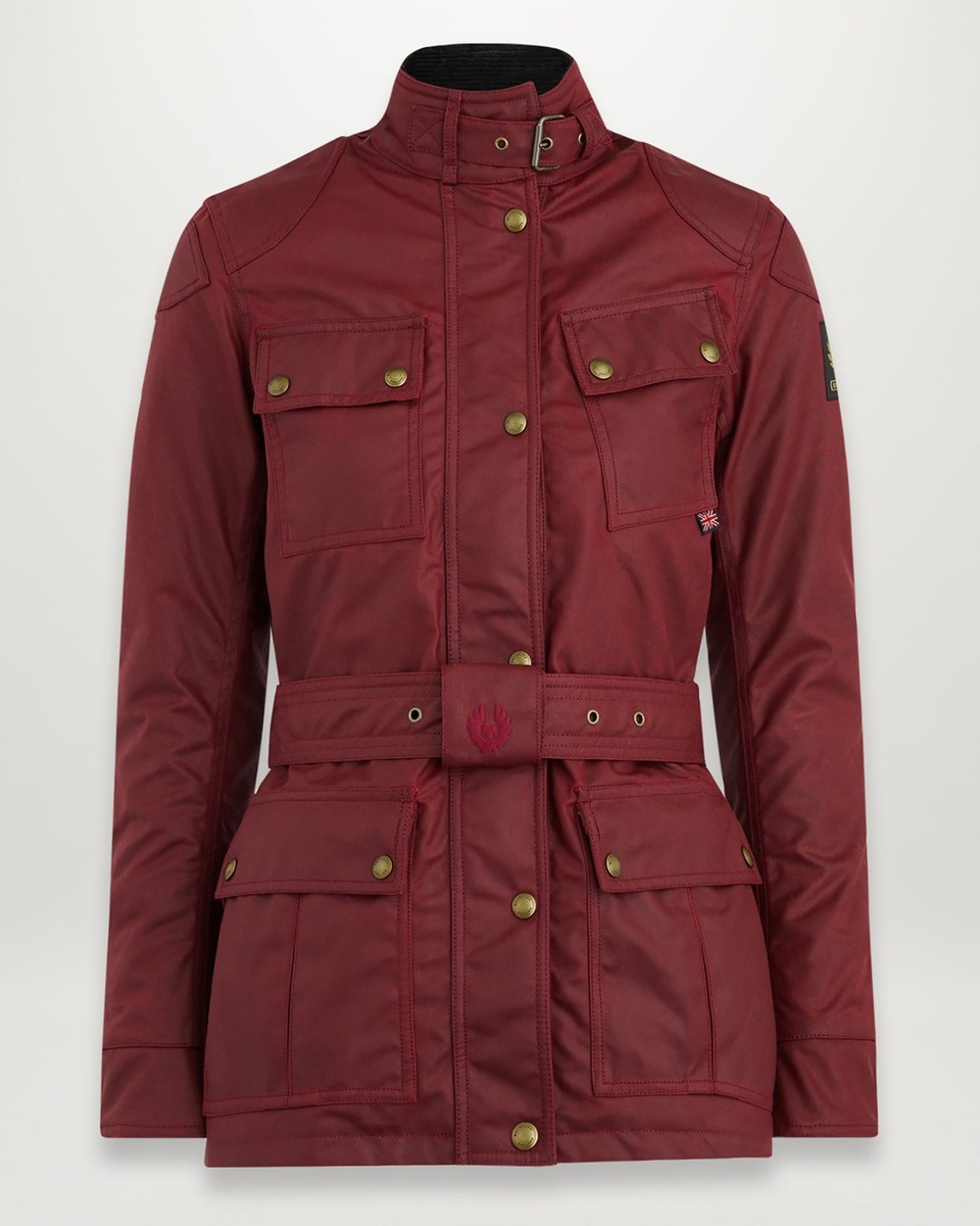 Belstaff Trialmaster Pro Women's Motorcycle Jacket Racing