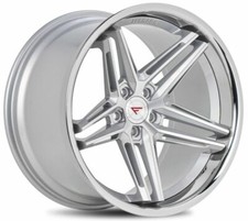 Ferrada Cm1 19x10.5 5x114 Et43 Machine Silver Chrome Lip