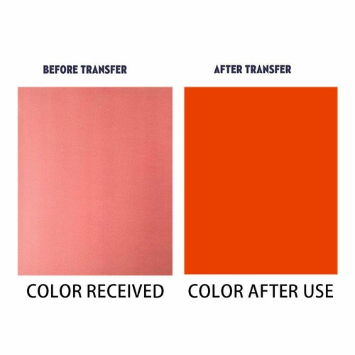 Infusible Transfer Ink Vinyl Film Sublimation Paper DIY Tshirts Mugs Bag for Cut - Picture 15 of 15