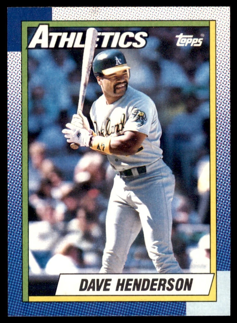 Dave Henderson trading card