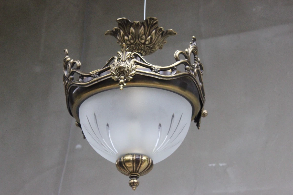 Antique pendant lights best sale ebay