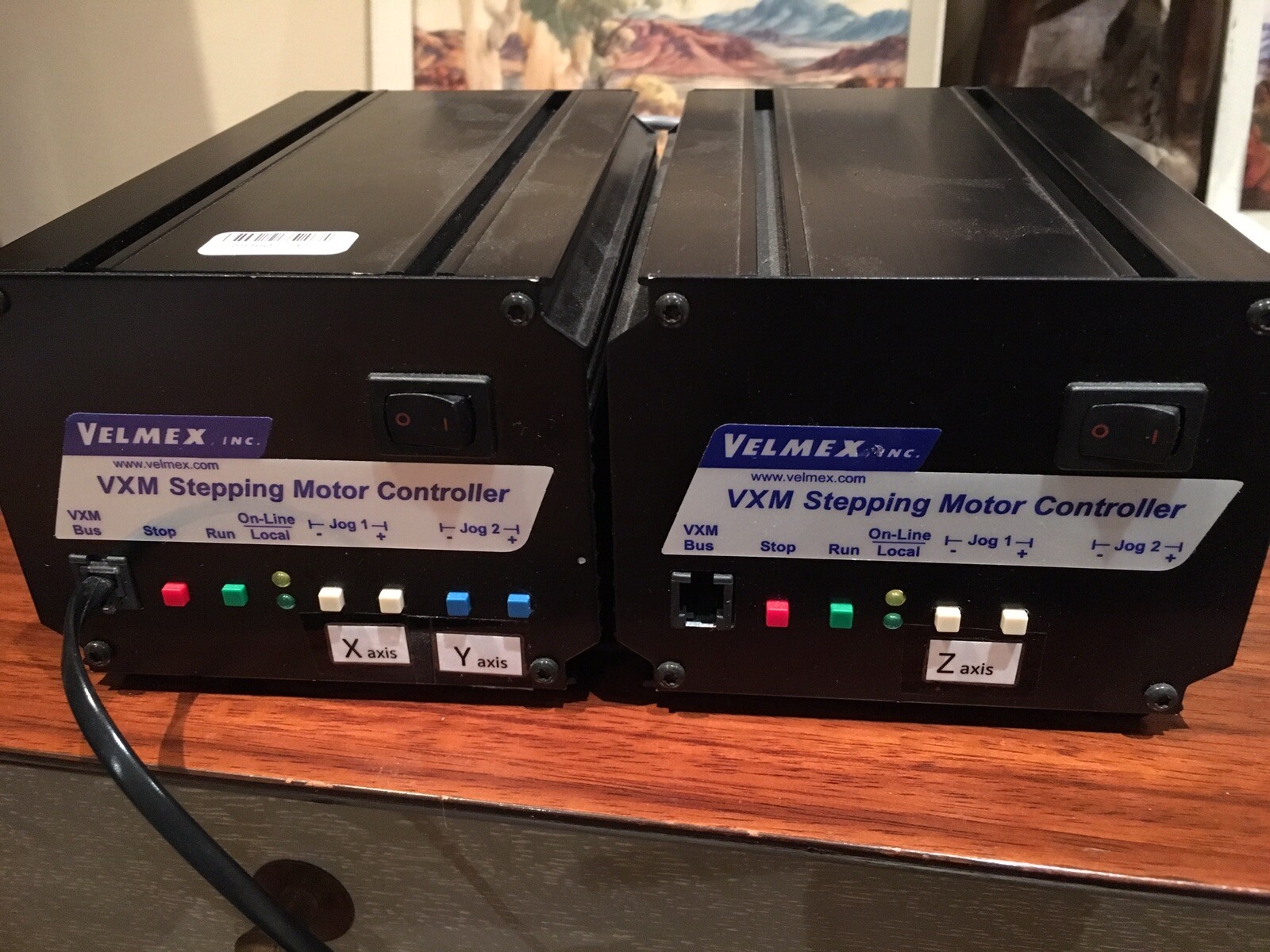 Velmex VXM3 Stepping Motor Controller 3 Axes + 4 X BiSlide+ Manual