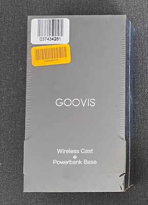 New Sealed GOOVIS Wireless Cast + Powerbank Base - CPS10