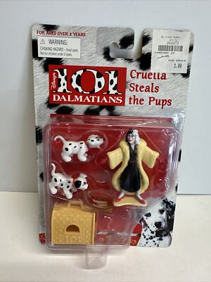 Mattel Disneys 101 Dalmations Cruella Steals the Pups 66450 -VERY RARE!