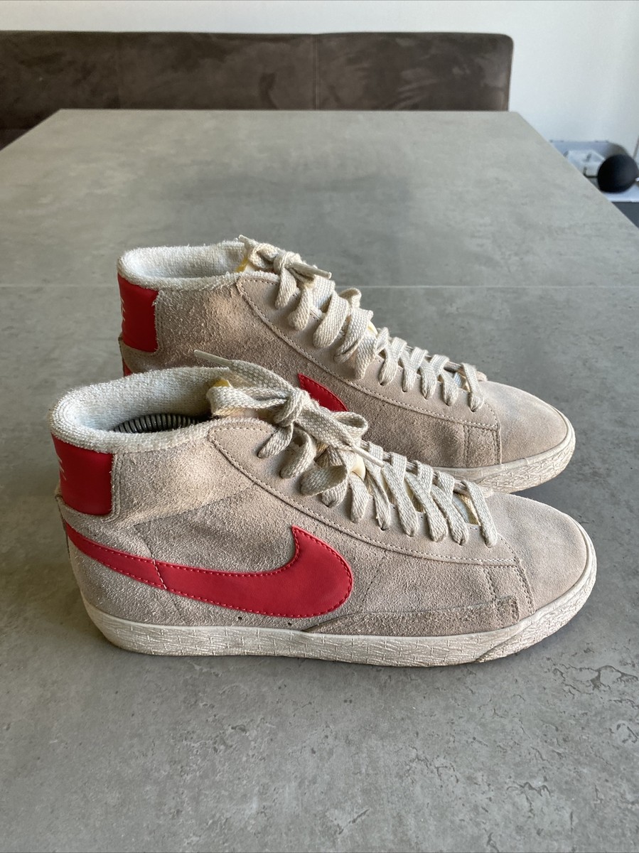 nike blazers grey and pink