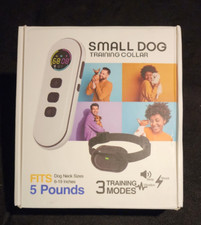 Training Collar for Small Dogs w/Remote- 3 Mode Dog Training New USB charging