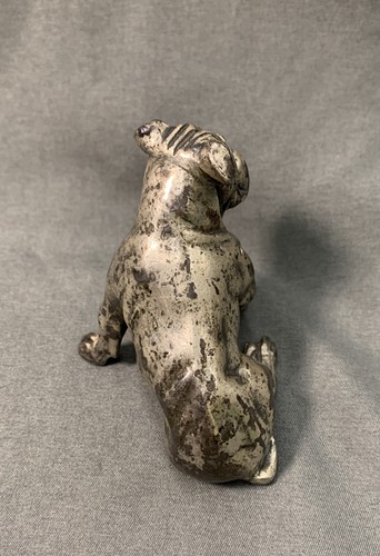 PELTRO ITALY Hand Made Pewter Bulldog Figurine Paperweight - Picture 6 of 11