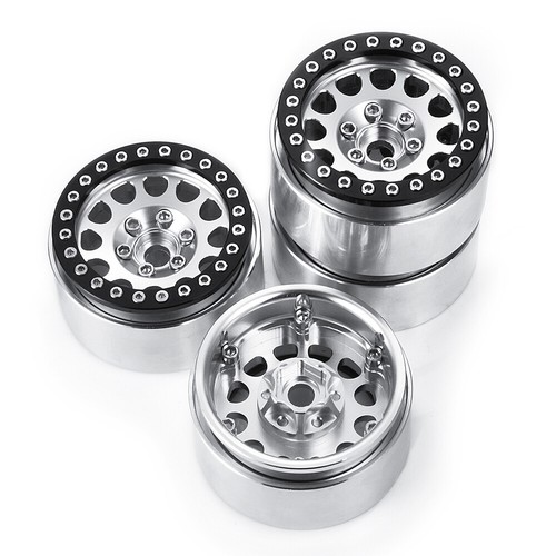 1/4 x Aluminum Beadlock 1.9" Wheel Rims for 1/10 D90 SCX10 CC01 TRX4 RC Crawler - Picture 9 of 9