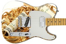 Guitar Skin Axe Wrap Re-skin - Street Bling 746
