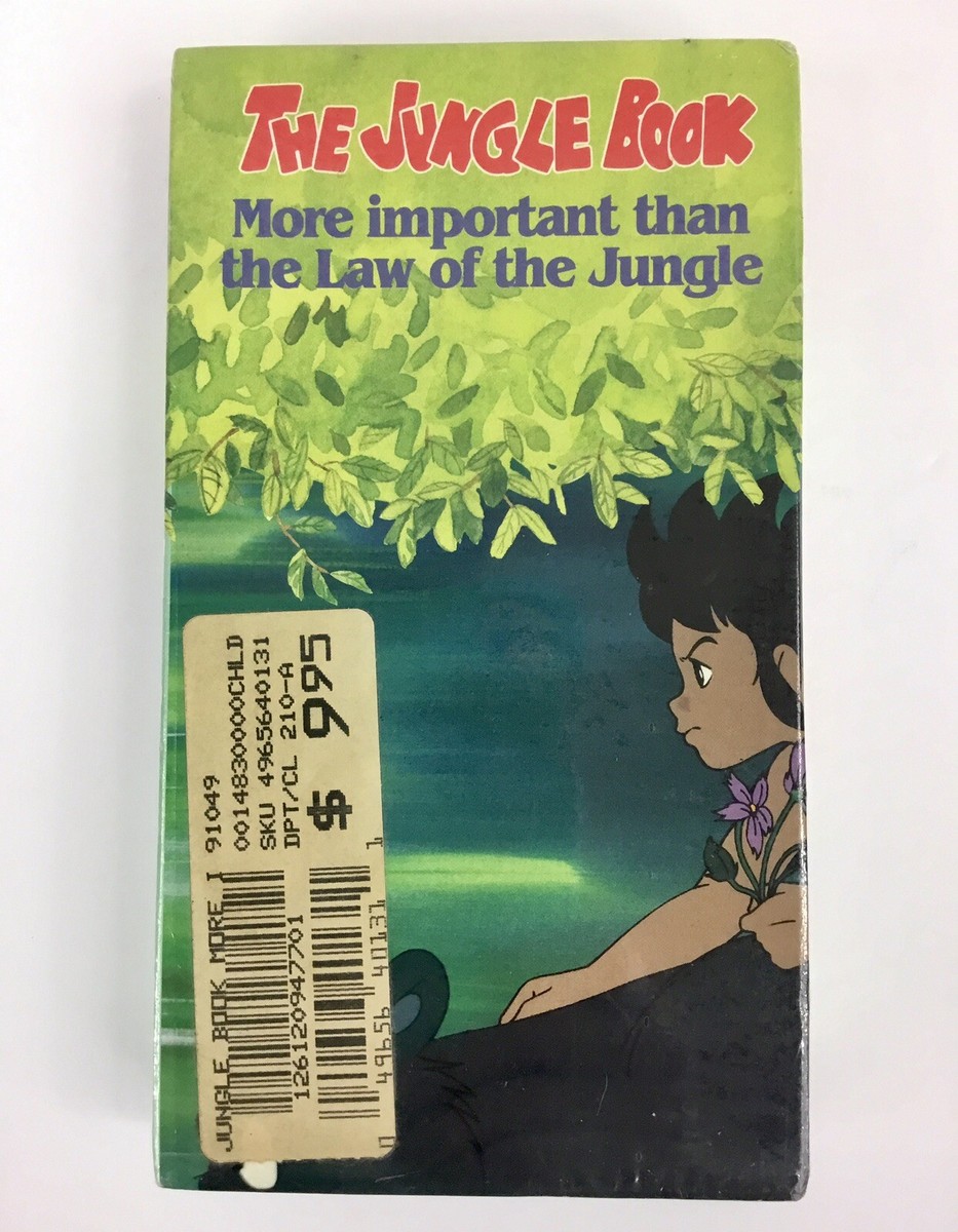 The Jungle Book' 1990 Strand VCI VHS TAPE RARE NEW SEALED FAST