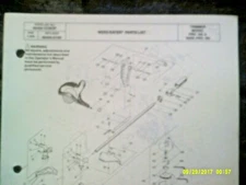 1987 Weed Eater Trimmer Model Pro 150 / Yard Pro 150 Parts List 530066450