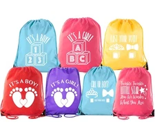 Baby Shower Party Favors Favor | Baby Shower Gender Reveal Drawstring Backpacks