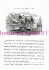 Escholtzmatt, Switzerland, Book Illustration (Print), c1875