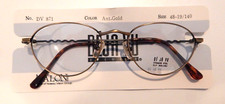 Vintage DEJA VU 871 Antique Gold 48/19 Eyeglass Frame New Old Stock  261