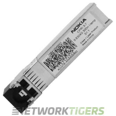 Nokia Alcatel-Lucent 1AB410040001 10GB 300M 850nm MMF 10GBase-SR SFP+