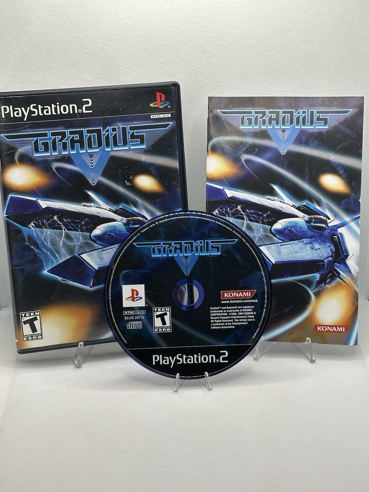 Gradius V (Sony PlayStation 2, 2004) - CIB Completo - Probado - PS2