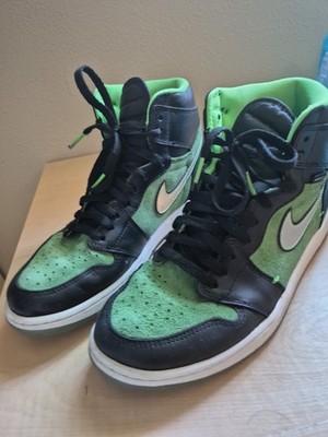 Nike Air Jordan 1 Retro High OG  Green/Black/Silver  Men s Size 10