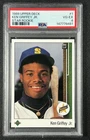 KEN GRIFFEY JR. PSA 4 1989 UPPER DECK #1 STAR ROOKIE RC MARINERS 8481