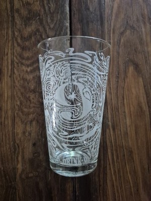 MAGIC HAT BREWING COMPANY NO. 9 ''DRINK ME'' PINT COLLECTORS GLASS