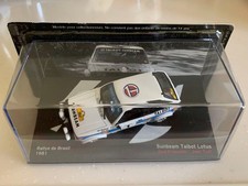 Talbot Sunbeam Lotus DeAgostini RAlly Car Collection