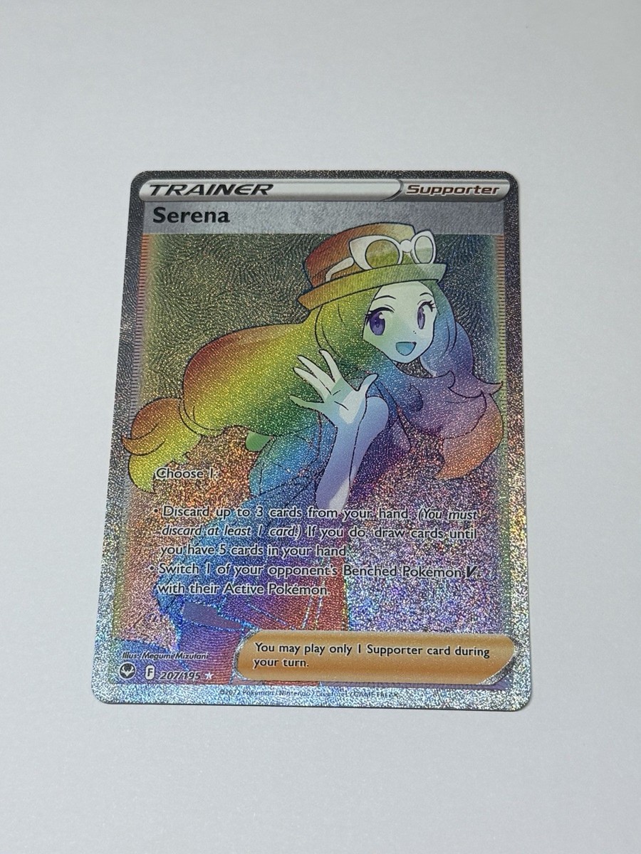 serena pokemon card value Amazon.com: 207/195- Silver Tempest - Full Art Rainbow (You must discard at least 1 card.) If you do Serena 164/195 Price 2026 |