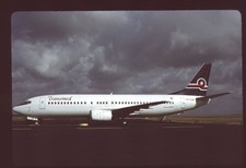 Orig 35mm airline slide Transmed Airlines 737-4Y0 SU-BLM