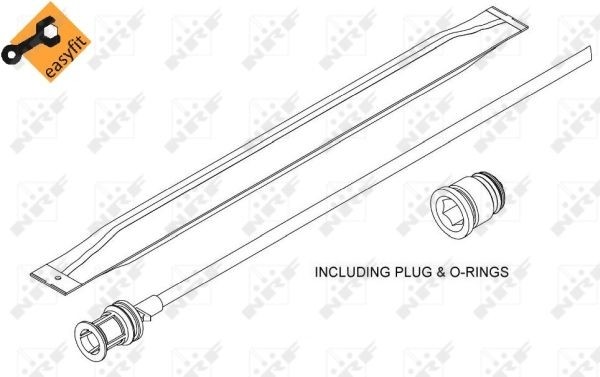 NRF 33350 Dryer, air conditioning for AUDI,MERCEDES-BENZ,VW - Image 38