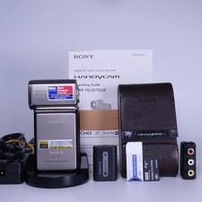 Sony Handycam HDR-TG3E HD AVCHD Camcorder Carl Zeiss Titanium - Refurbished